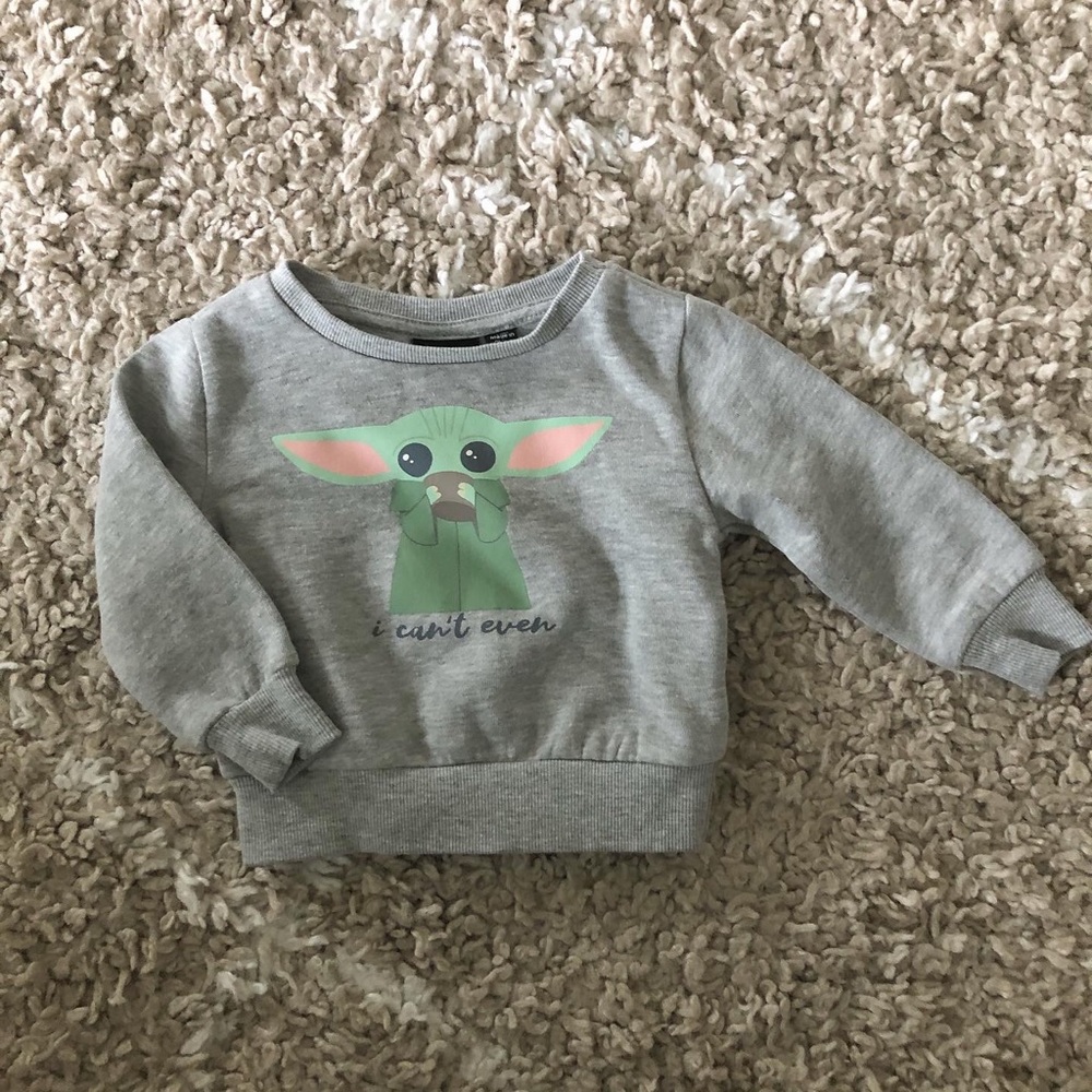 Infant Baby Yoda The Child Grogu Baby Top